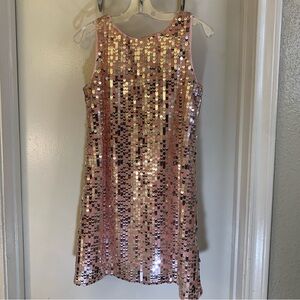 Milly Pink Sequin Kids Dress
